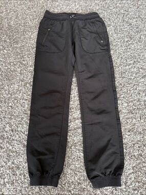Athletic Works Black Men's Zip-Pocket Joggers